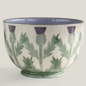 Cream Thistle Salad Bowl