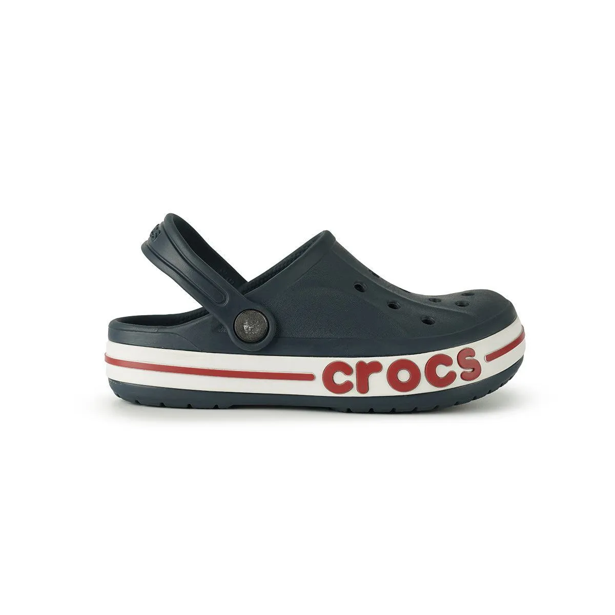 Crocs Bayaband Sandals Clogs Rubber Blue Colour For Kids
