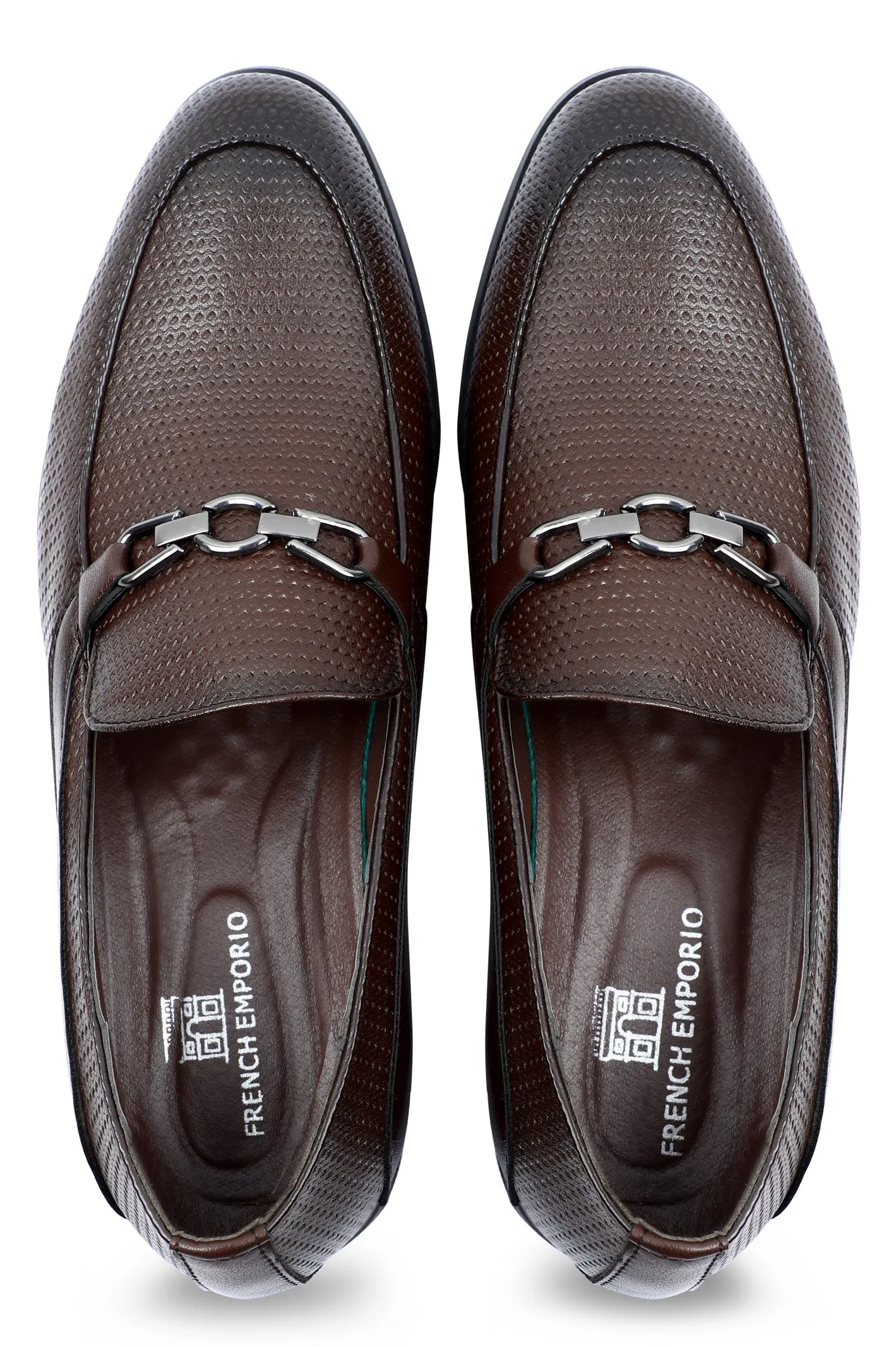 Formal Shoes For Men in Brown SKU: SMF-0172-BROWN