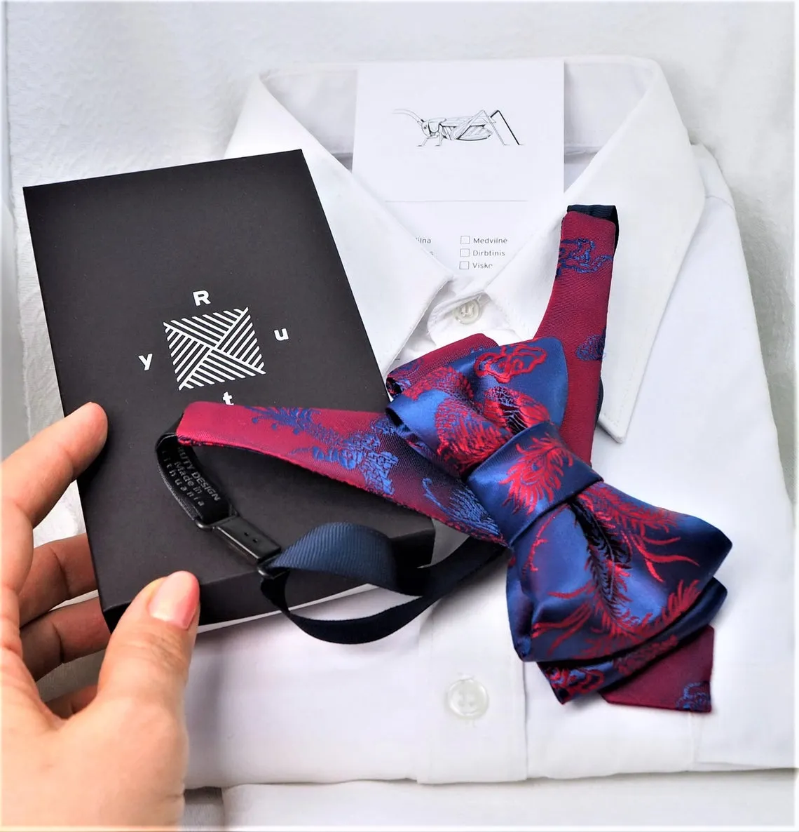 HOPPER TIE "FEATHER"