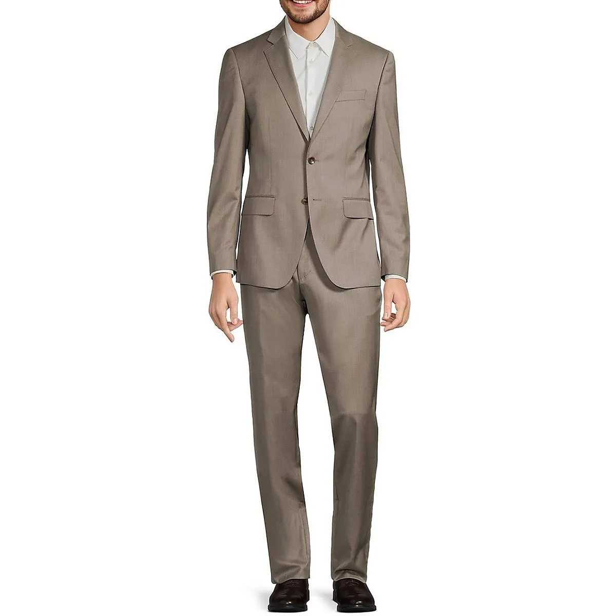 Hugo Boss Mens Virgin Wool 2PC Two-Button Suit