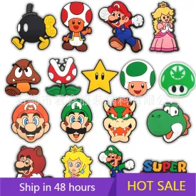 Super Mario - Fun Croc Buckle Charms
